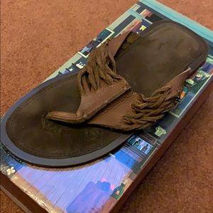 NEW IN BOX RW by Robert Wayne Leather Sandals